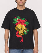 Mockup Boxy Heavyweight Tee Black male close-up 06