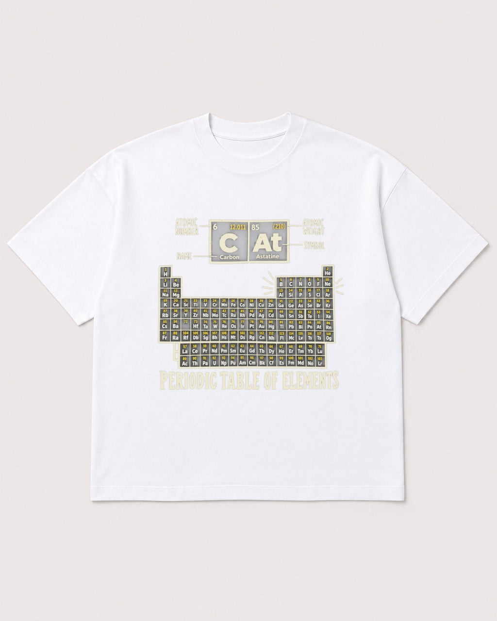 Mockup Boxy Heavyweight Tee White product