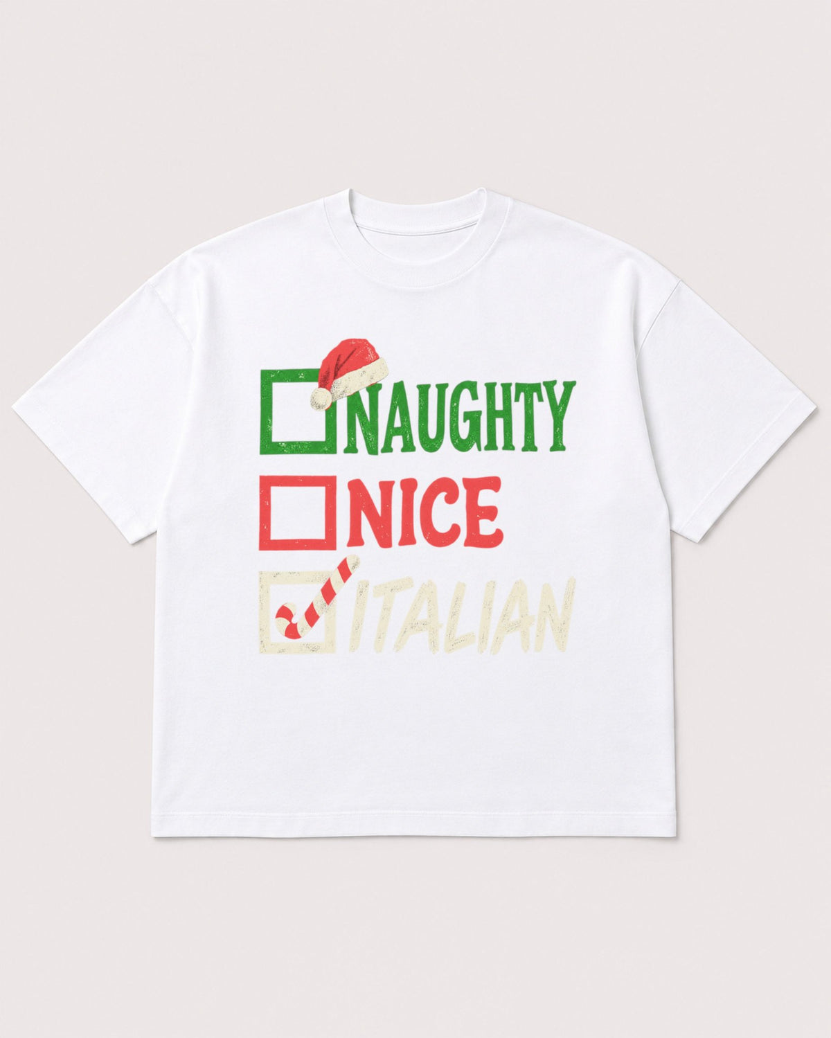 Mockup Boxy Heavyweight Tee White product
