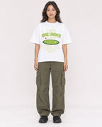 Mockup Boxy Heavyweight Tee White female full-body 02