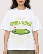 Mockup Boxy Heavyweight Tee White female close-up 02