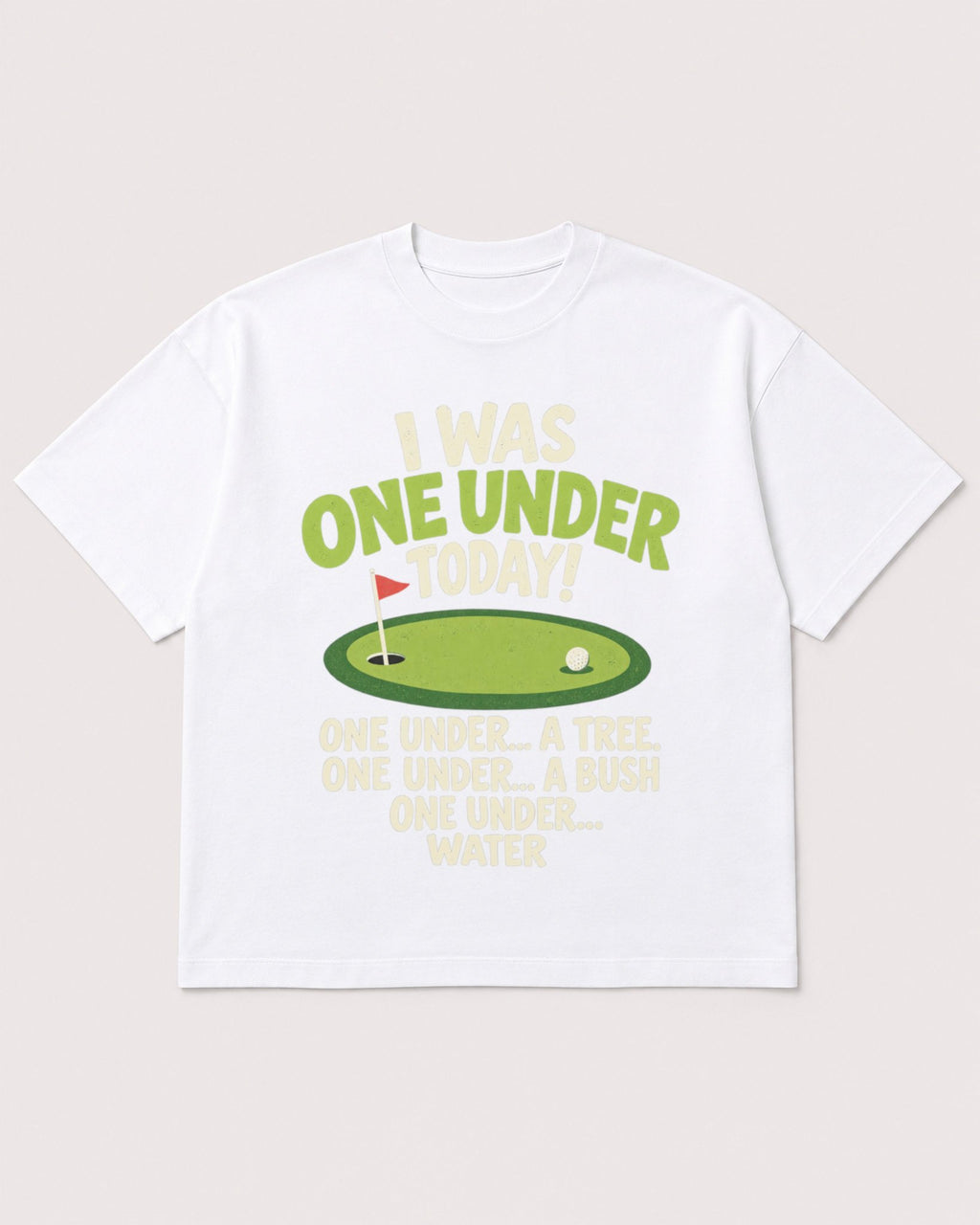 Mockup Boxy Heavyweight Tee White product