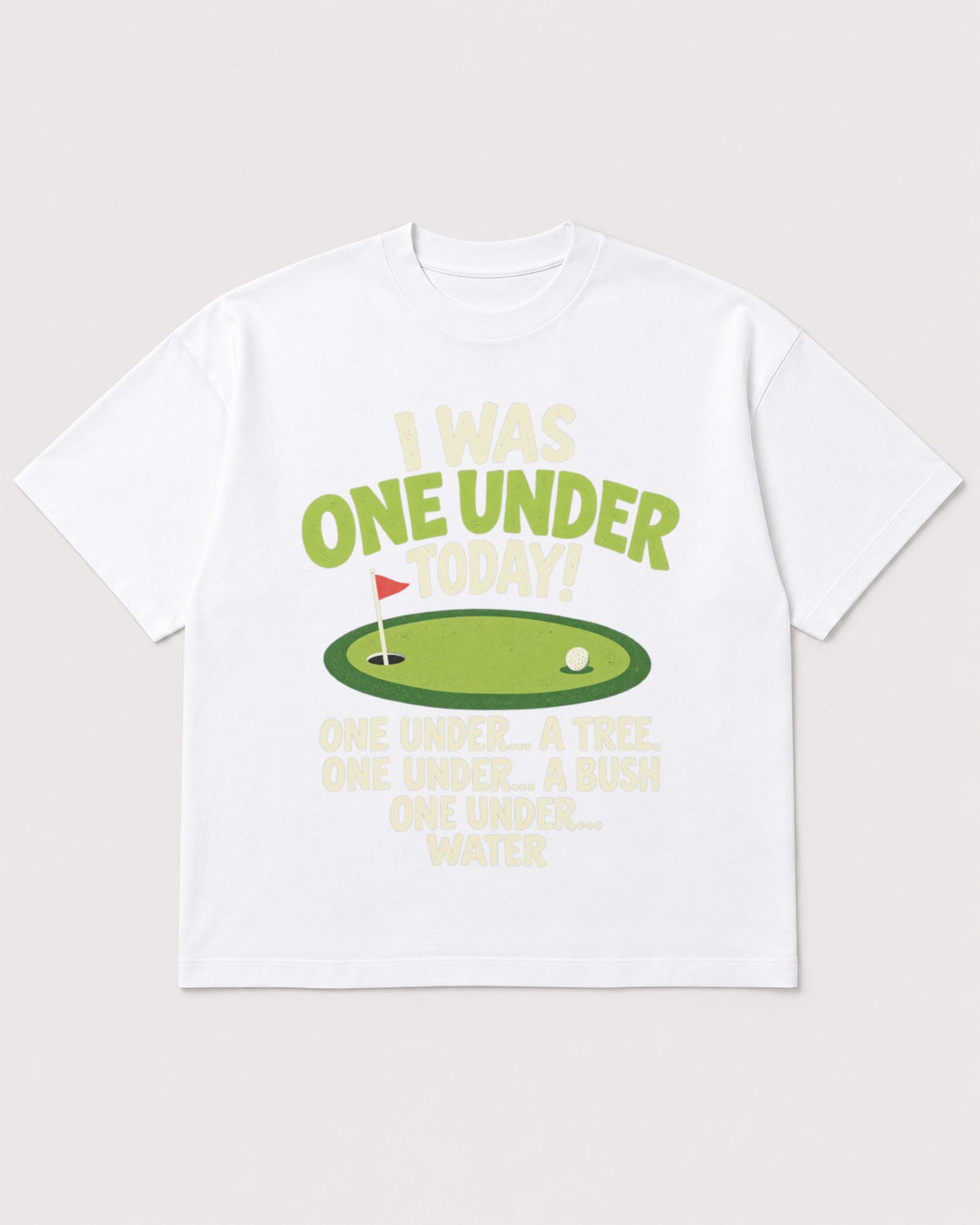 Mockup Boxy Heavyweight Tee White product
