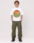 Mockup Boxy Heavyweight Tee White male full-body 09