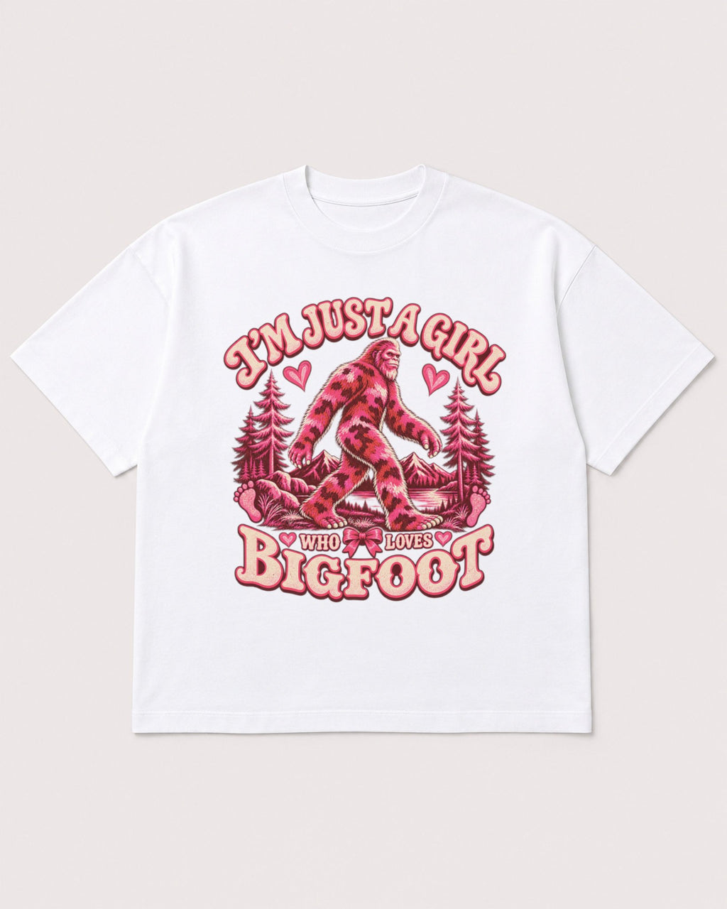 Mockup Boxy Heavyweight Tee White product