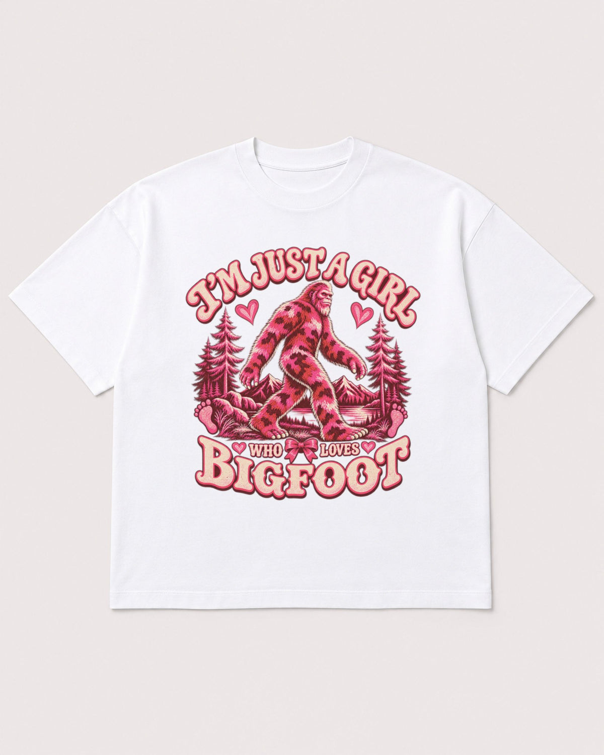 Mockup Boxy Heavyweight Tee White product