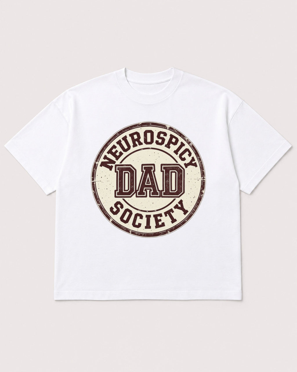 Mockup Boxy Heavyweight Tee White product