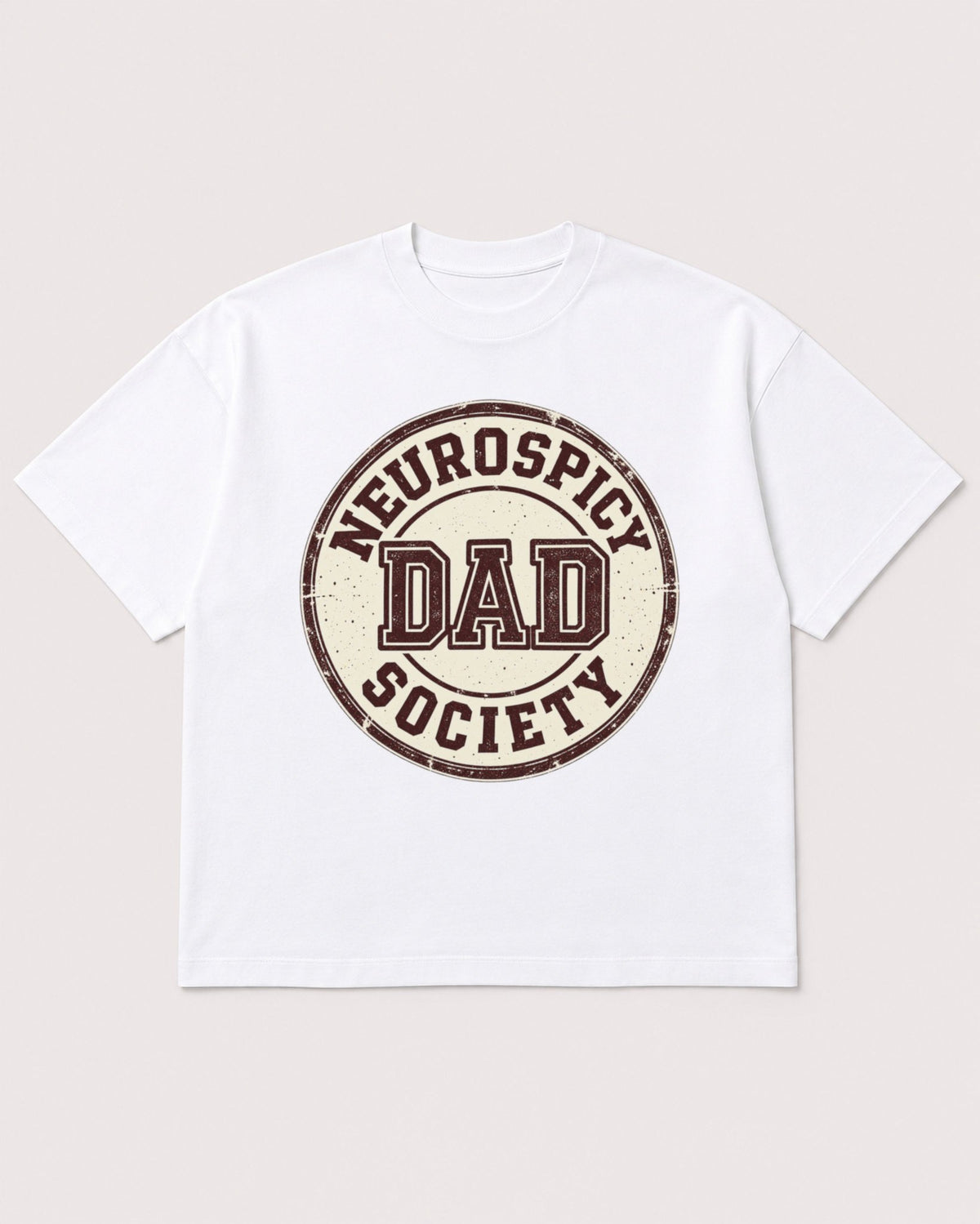 Mockup Boxy Heavyweight Tee White product