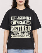 Mockup Boxy Heavyweight Tee Black female close-up 03