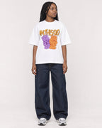 Mockup Boxy Heavyweight Tee White female full-body 04