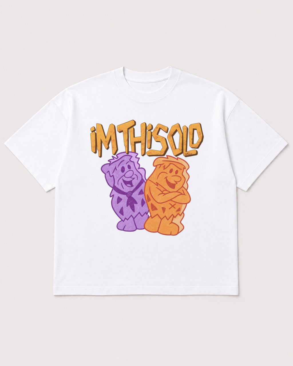 Mockup Boxy Heavyweight Tee White product