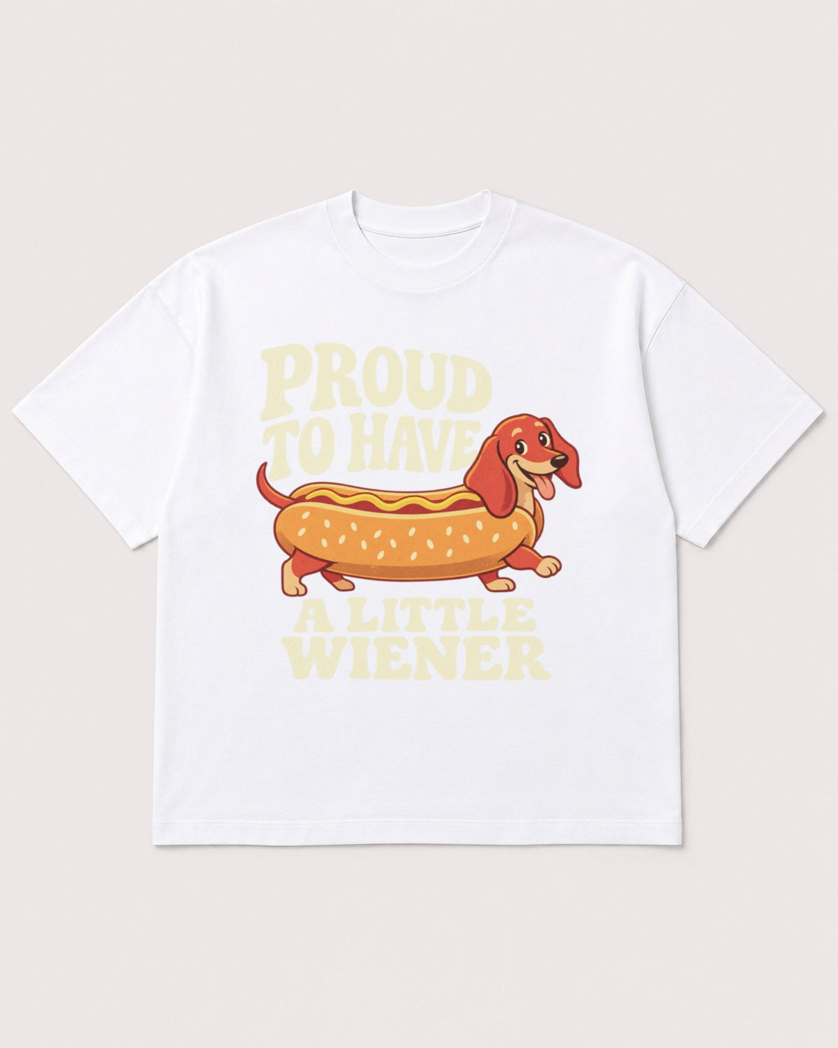Mockup Boxy Heavyweight Tee White product