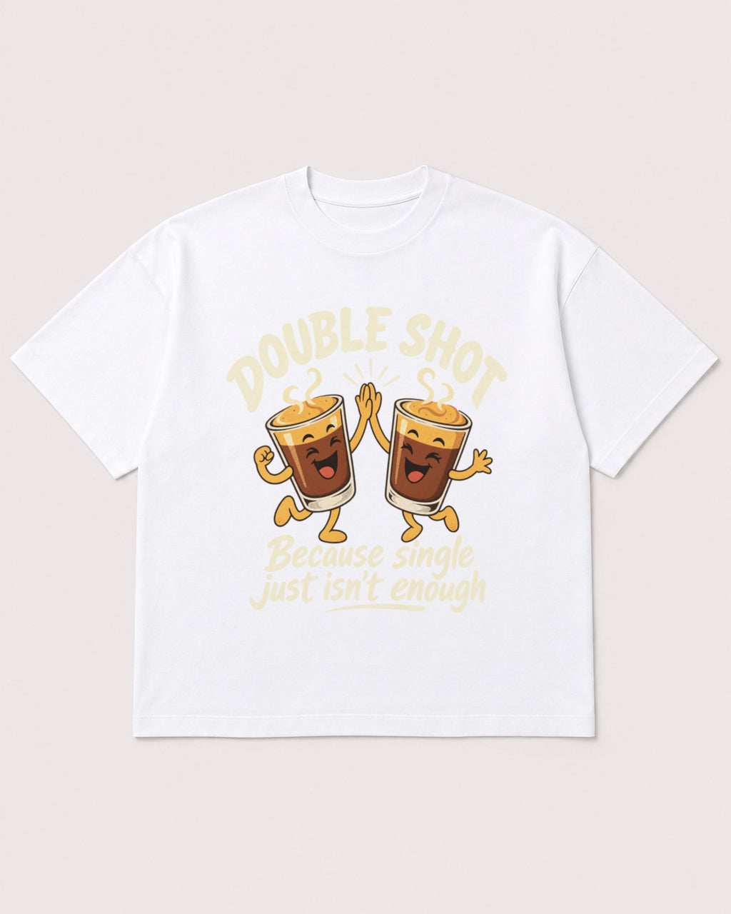 Mockup Boxy Heavyweight Tee White product