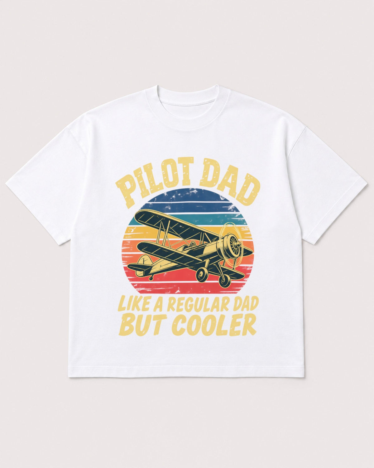 Mockup Boxy Heavyweight Tee White product