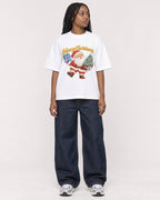 Mockup Boxy Heavyweight Tee White female full-body 04