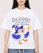Mockup Boxy Heavyweight Tee White female close-up 01