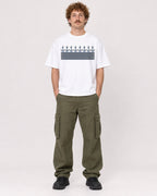 Mockup Boxy Heavyweight Tee White male full-body 09