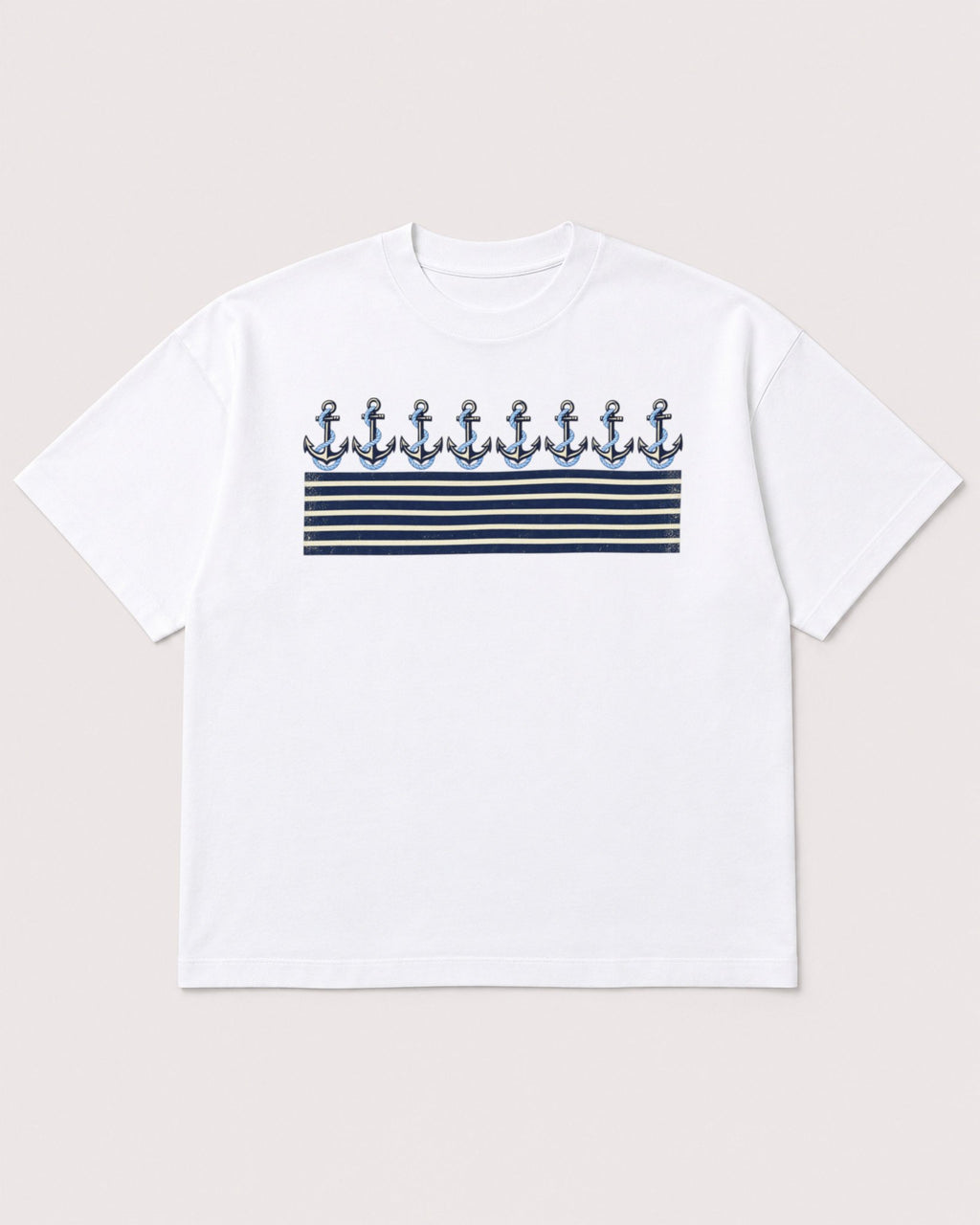 Mockup Boxy Heavyweight Tee White product