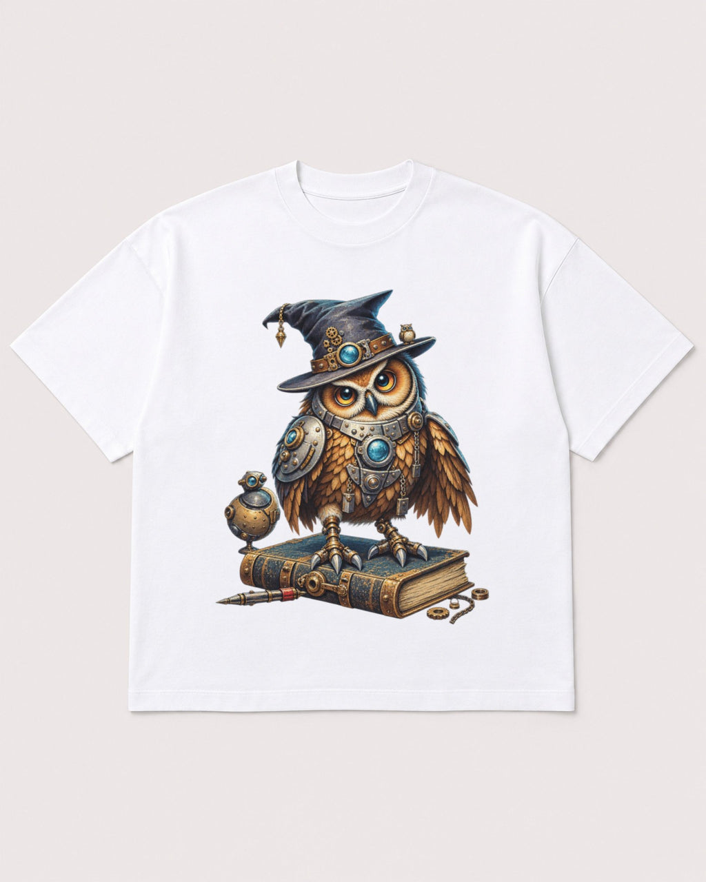 Mockup Boxy Heavyweight Tee White product