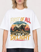 Mockup Boxy Heavyweight Tee White female close-up 19