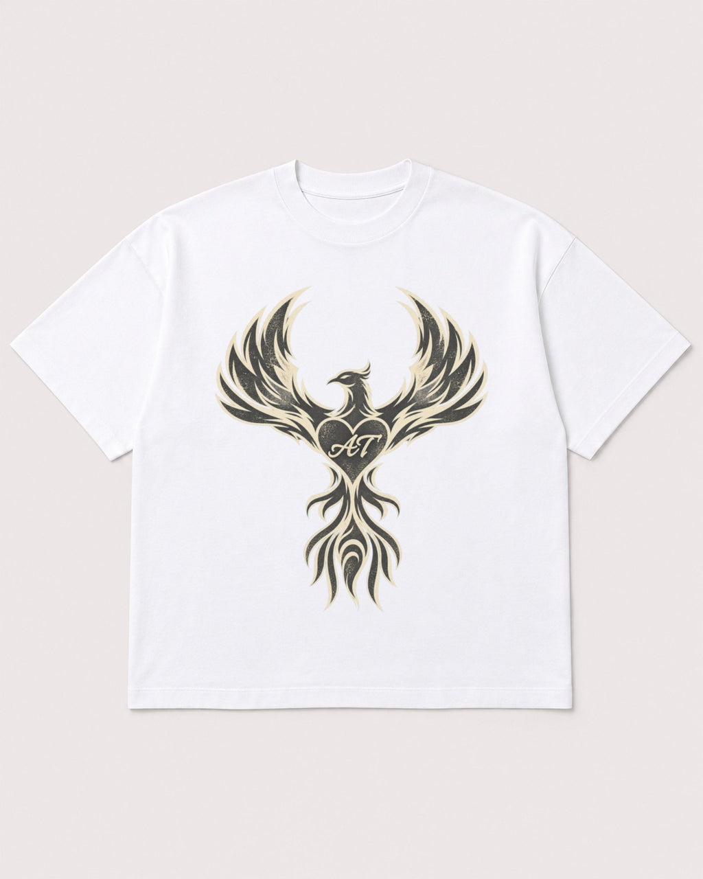 Mockup Boxy Heavyweight Tee White product
