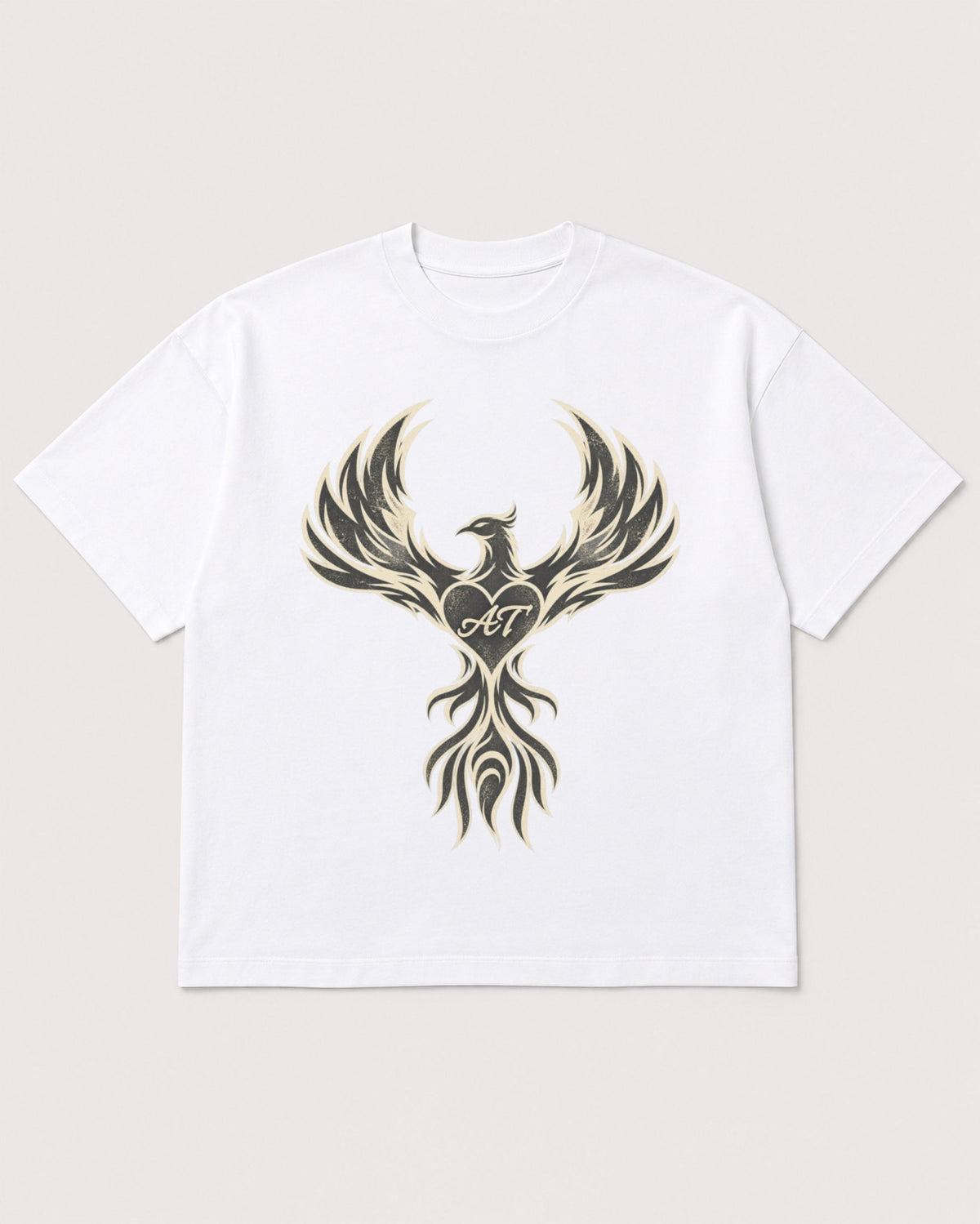 Mockup Boxy Heavyweight Tee White product