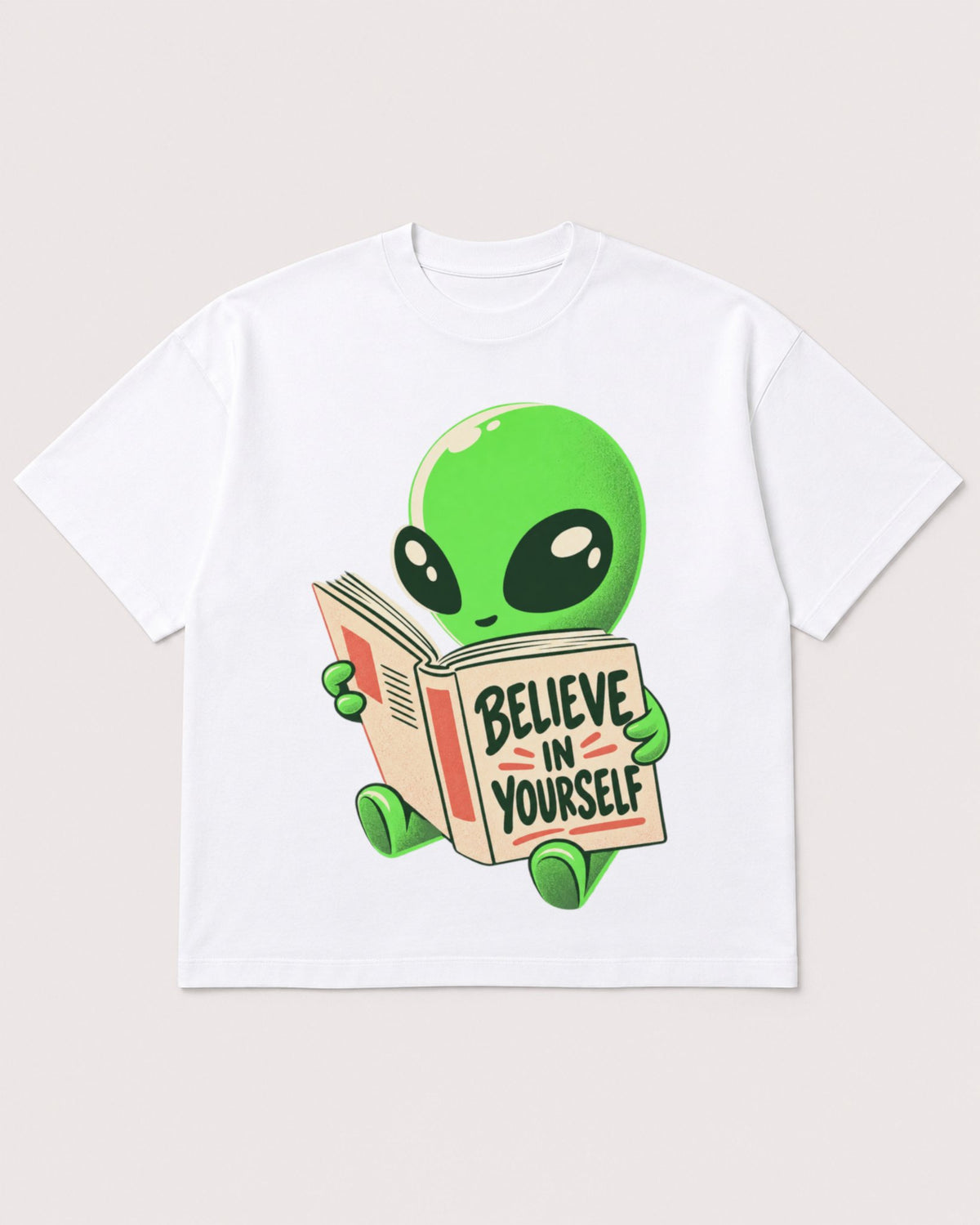 Mockup Boxy Heavyweight Tee White product
