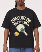 Mockup Boxy Heavyweight Tee Black male close-up 34