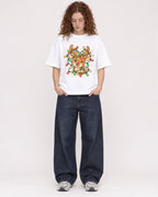 Mockup Boxy Heavyweight Tee White female full-body 09