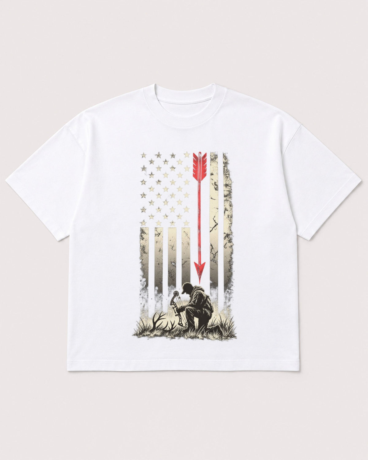 Mockup Boxy Heavyweight Tee White product