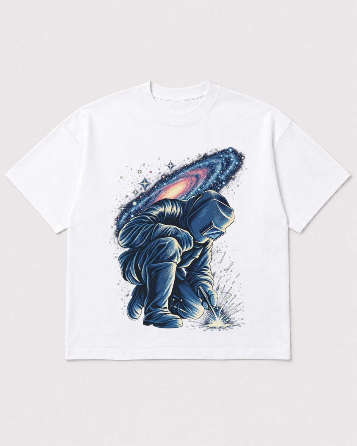 Mockup Boxy Heavyweight Tee White product