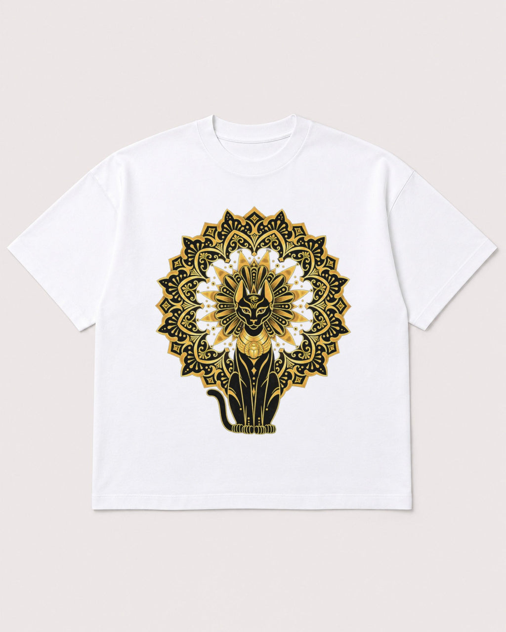 Mockup Boxy Heavyweight Tee White product