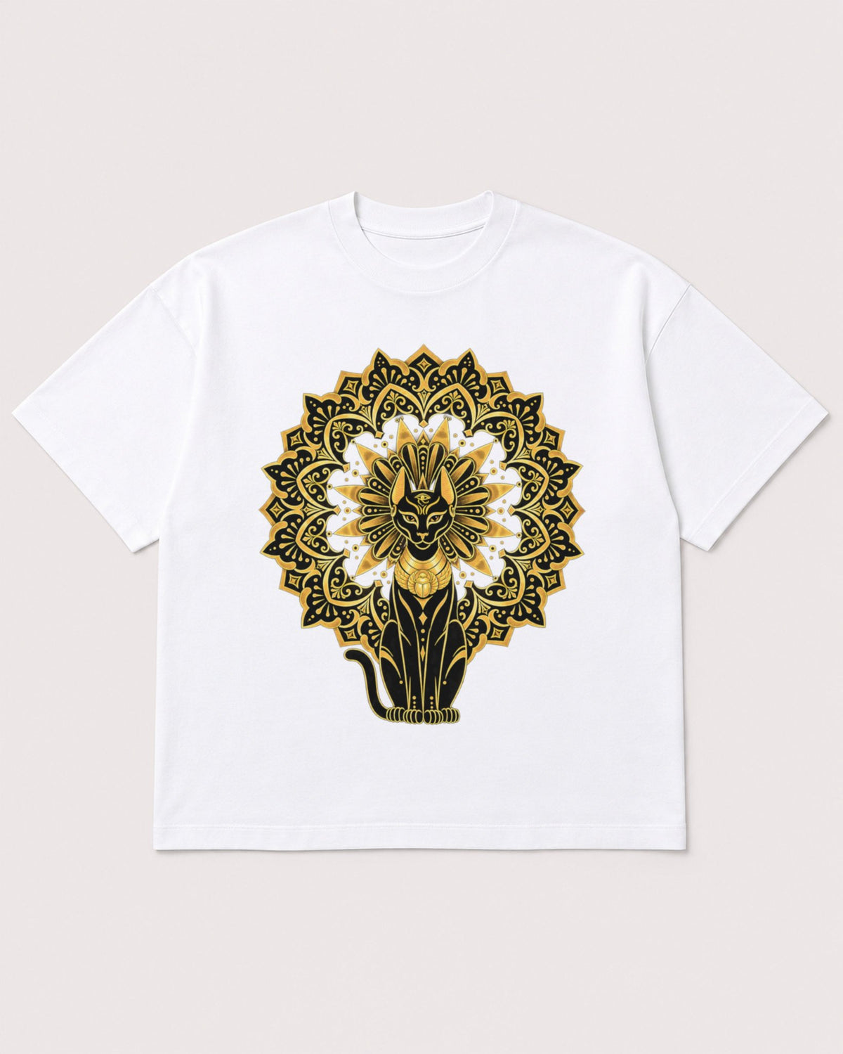 Mockup Boxy Heavyweight Tee White product