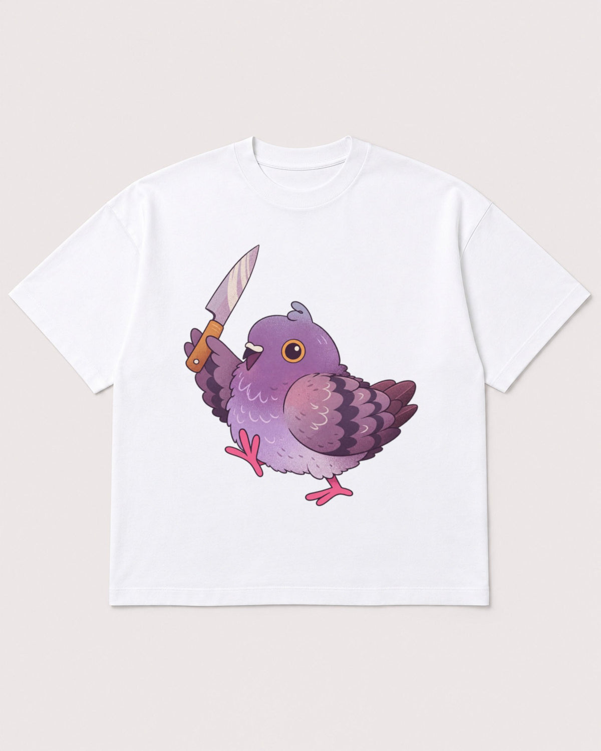 Mockup Boxy Heavyweight Tee White product
