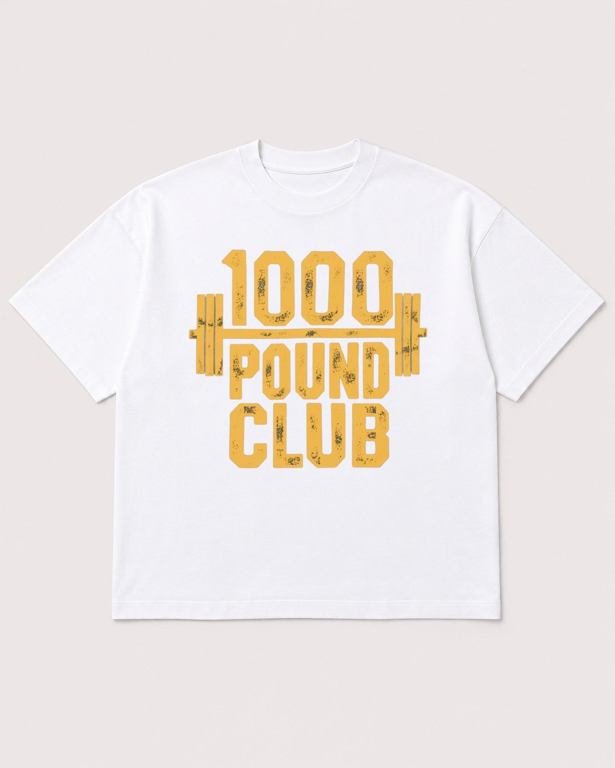 Mockup Boxy Heavyweight Tee White product