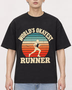 Mockup Boxy Heavyweight Tee Black male close-up 01