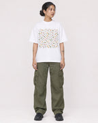 Mockup Boxy Heavyweight Tee White female full-body 12