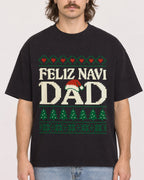 Mockup Boxy Heavyweight Tee Black male close-up 49