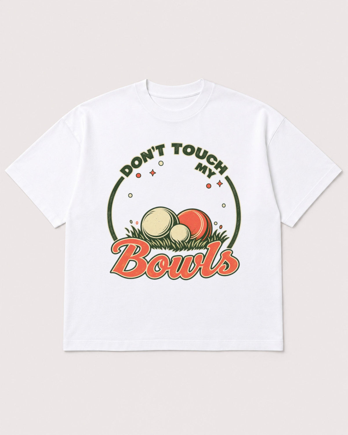 Mockup Boxy Heavyweight Tee White product