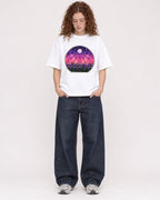 Mockup Boxy Heavyweight Tee White female full-body 09