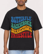 Mockup Boxy Heavyweight Tee Black male close-up 05
