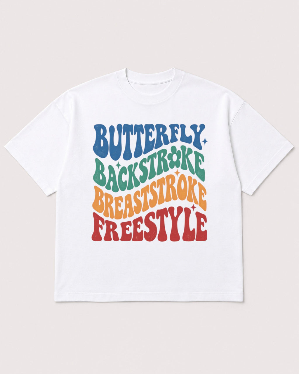 Mockup Boxy Heavyweight Tee White product