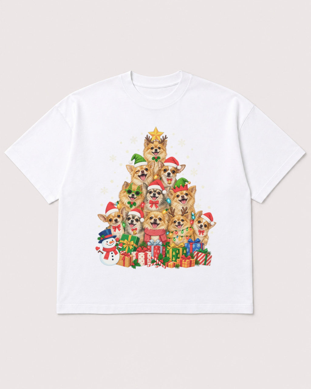Mockup Boxy Heavyweight Tee White product
