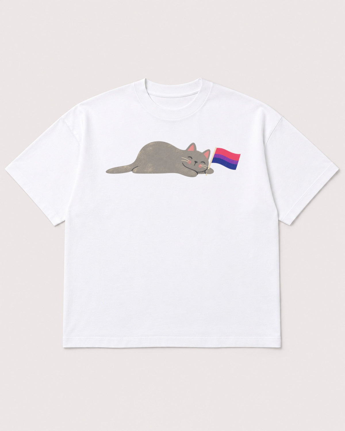 Mockup Boxy Heavyweight Tee White product