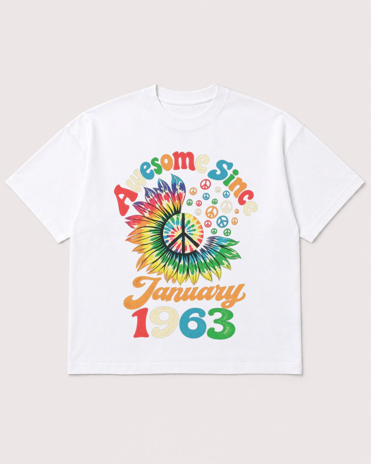 Mockup Boxy Heavyweight Tee White product