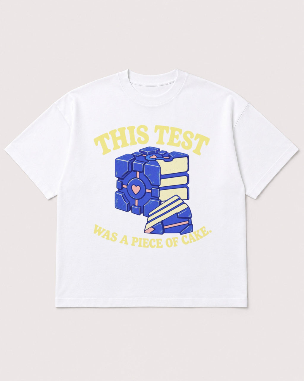 Mockup Boxy Heavyweight Tee White product