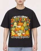 Mockup Boxy Heavyweight Tee Black male close-up 01