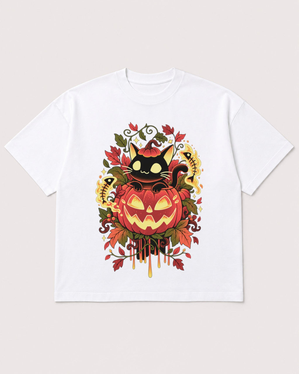 Mockup Boxy Heavyweight Tee White product