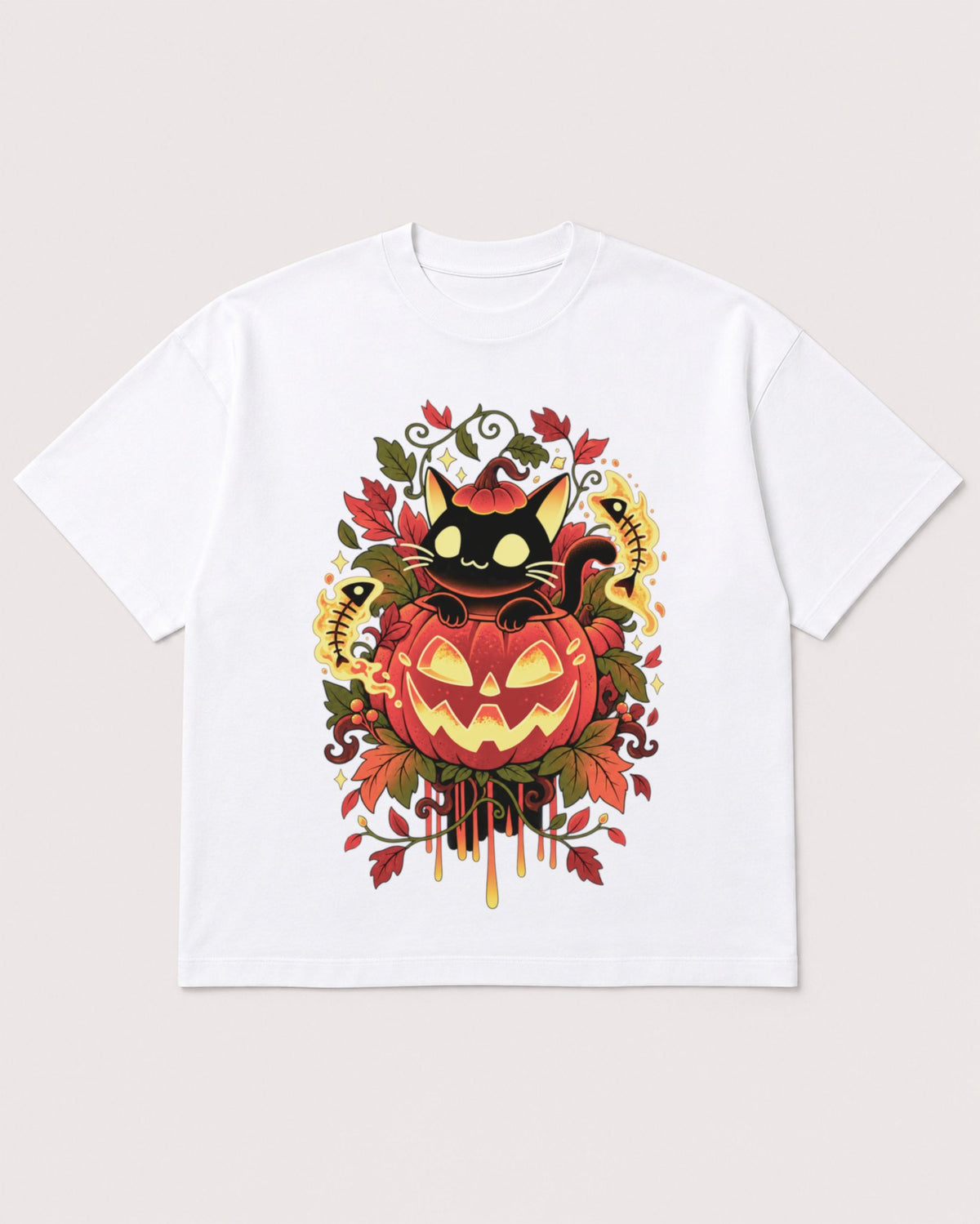 Mockup Boxy Heavyweight Tee White product