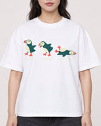 Mockup Boxy Heavyweight Tee White female close-up 03